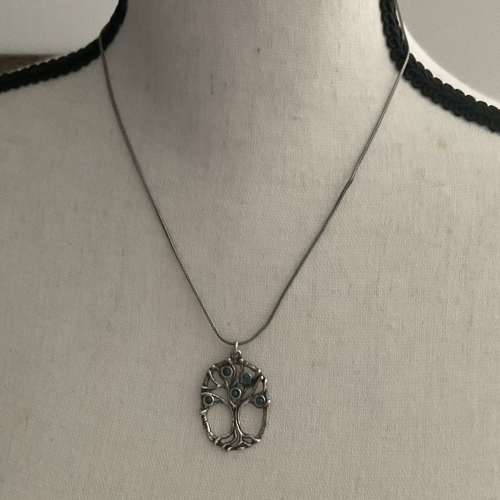 Tree of Life silver necklace